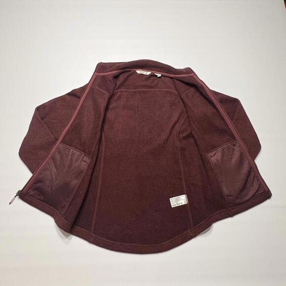 Orvis Women’s Fleece Size XS Burgundy Item# 3BB9 - Picture 4 of 9